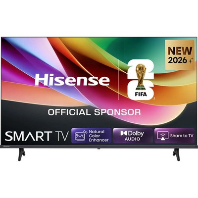 Hisense 40A49S HD LED Smart TV 32 Zoll Fernseher HD Schwarz