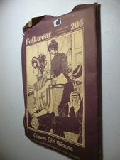 FOLKWEAR # 205 Sewing Pattern Gibson Girl Blouse S M L