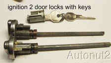 1949 1950 1951 1952 1953 1954 1955 Dodge Plymouth Chrysler Desoto lock set  keys