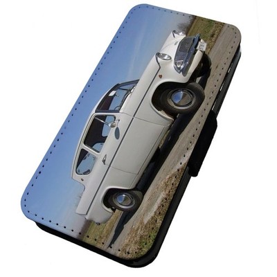Bedruckte Flip Handyhülle iPhone, Samsung & Huawei Oldtimer Ford Anglia