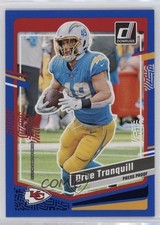 2023 Panini Donruss Press Proof Blue Drue Tranquill #156 0c4