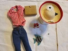 Barbie Vintage Reproduction of Picnic Set Outfit Only W All Accessories Shown