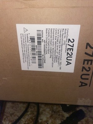 Amazon Basics 27'' IPS Monitor 75Hz FHD 1080P HDMI Display Port VGA 27E2UA