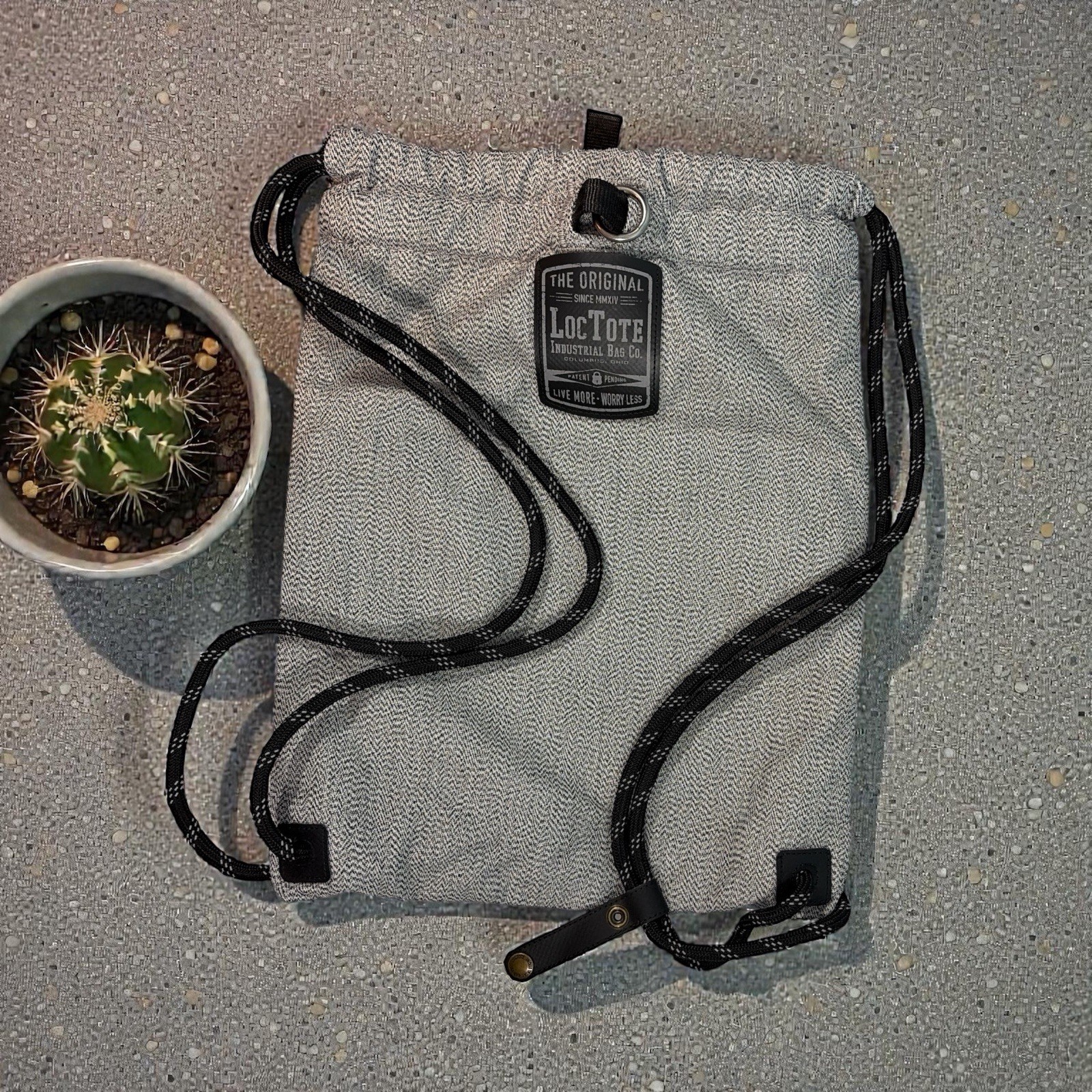 Loctote Industrial Bag Flak Sack The Original Theft Resistant Drawstring...