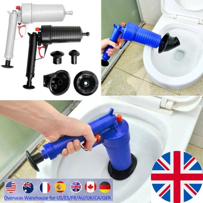 Toilet Plunger,air Drain Blaster Drain Clog Remover, Drain Tub Drain  Cleaner Opener Pump For Toilets, Sink