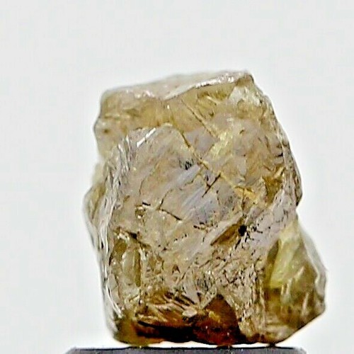 BIG ROUGH DIAMOND 2.02CT GREENISH GRAY SPARKLING NATURAL IRREGULAR SHAPE FOR GIF - Picture 6 of 12