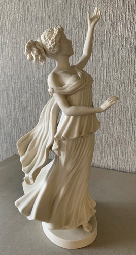WEDGWOOD DIE DREI GNADEN EUPHROSYNE DIE FRÖHLICHE DAME FIGUR PORZELLAN PERFEKT - Bild 7 von 7