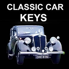 Classic Car Cut to Code Silver Steel Keys (FS876-FS955,FP626-FP674,MRN1-MRN54)