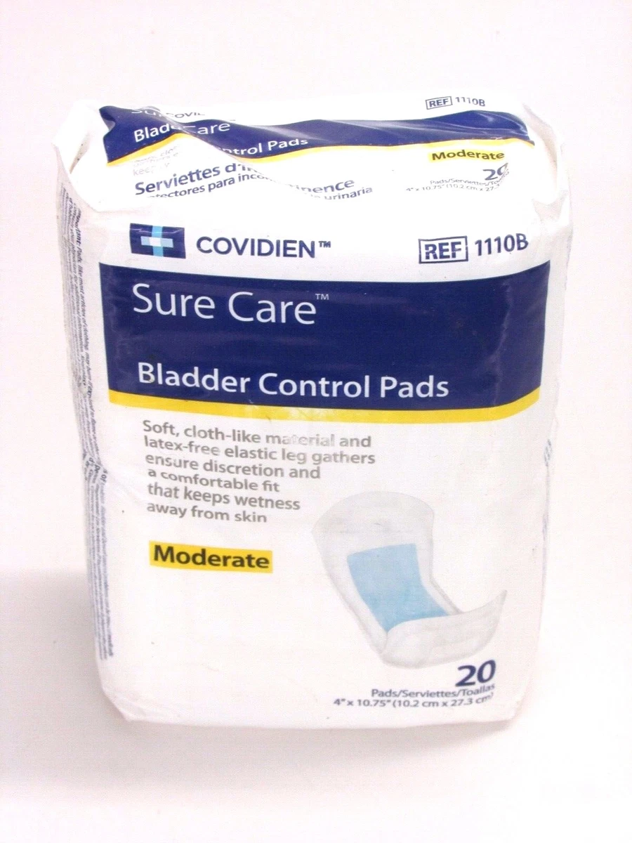 Bladder control clearance pads