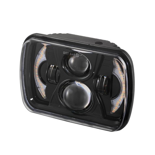 1 Stück 5X7"" 7X6"" Quadratischer LED-Scheinwerfer DRL Hi-Lo Beam für Jeep Chevy Toyota Pickup - Bild 11 von 12
