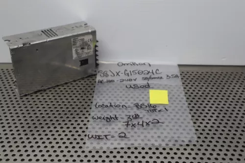 Omron S8JX-G15024C Power Supply AC100-240V 50/60Hz 3.5A Used With Warranty