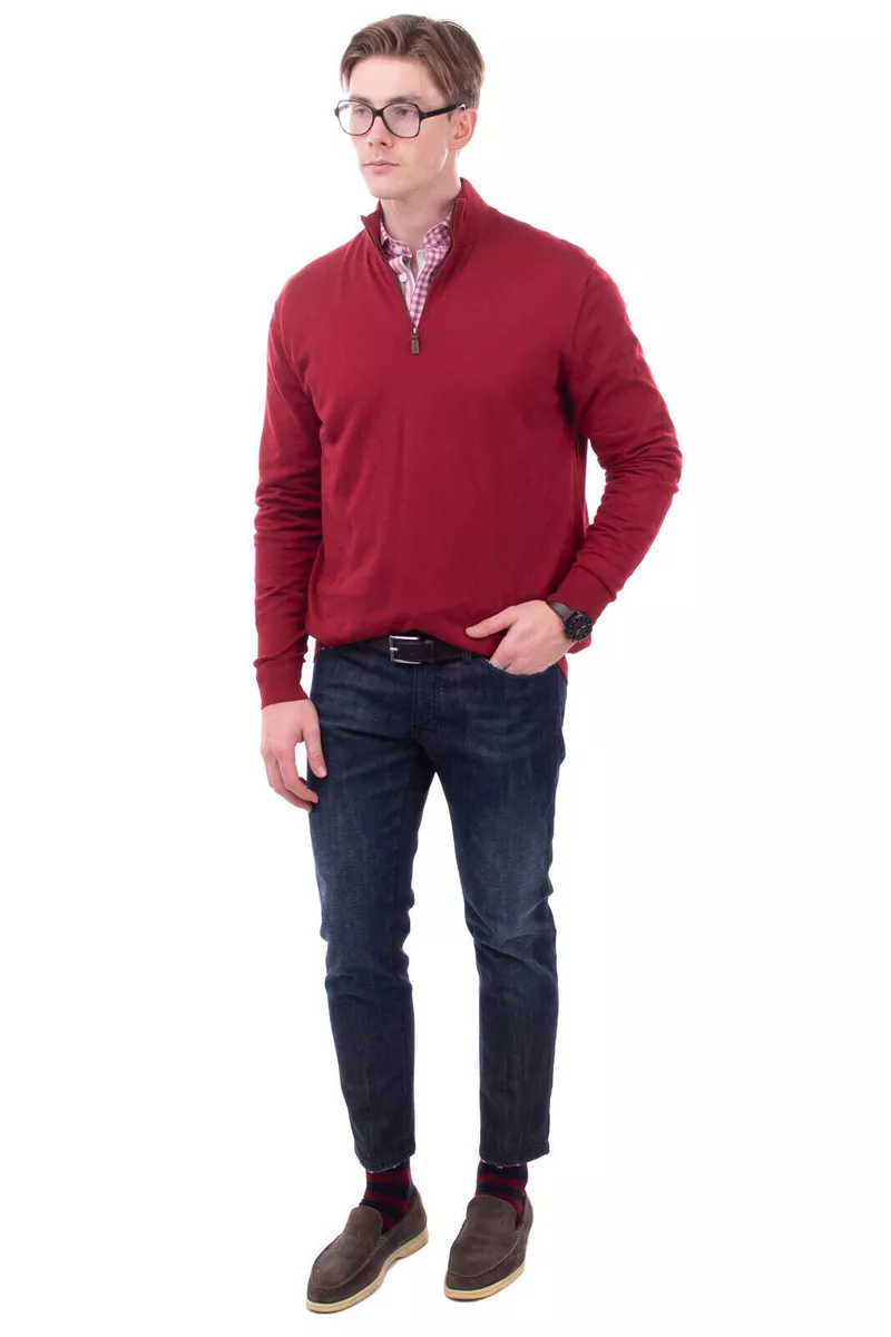 Hackett half hotsell zip jumper