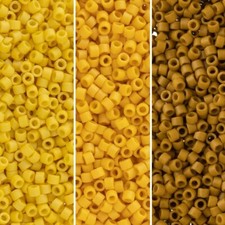 3 Colors 21GM, Miyuki Delica Seed Beads Size 11/0, DB2284 DB2285 DB2286, 7GM ea