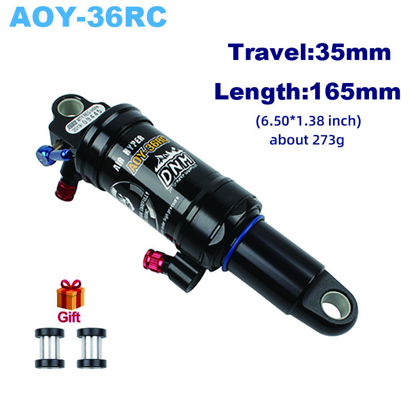DNM AOY36RC Mountain Bike Air Rear Shock Lockout 165/190/200mm 4