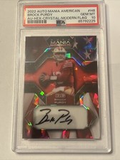 2022 Auto Mania Brock Purdy AMA-H8 RC AU-HEX CRYSTAL Modrn Flag 3/3 PSA 10 POP 1