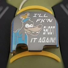 Titanium Glock Back plate fits 43, 43X, 48 - Do it Again