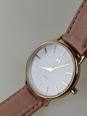 MVMT Broadway Avenue Rose Gold/White/Pink Tones Wrist Watch  display picture 1