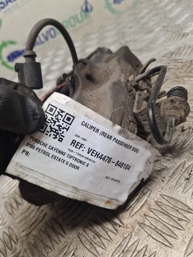PORSCHE CAYENNE CALIPER (REAR PASSENGER SIDE) 95535242130 95535242132 03-07 - Picture 7 of 7