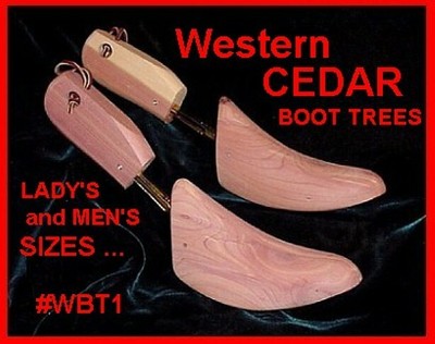 men's western boot trees