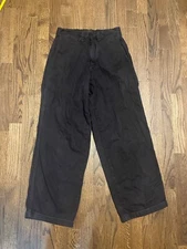 Brown / Purple Wide Leg Pants - Vintage - Sutters