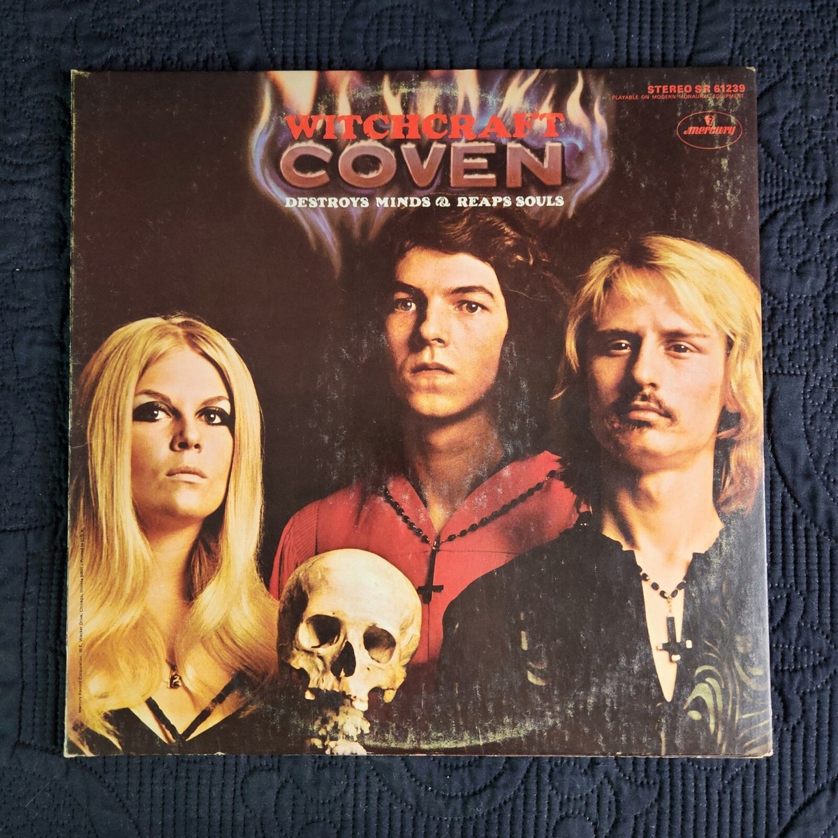 COVEN Witchcraft Destroys Minds & Reaps Souls LP Vinyl Record