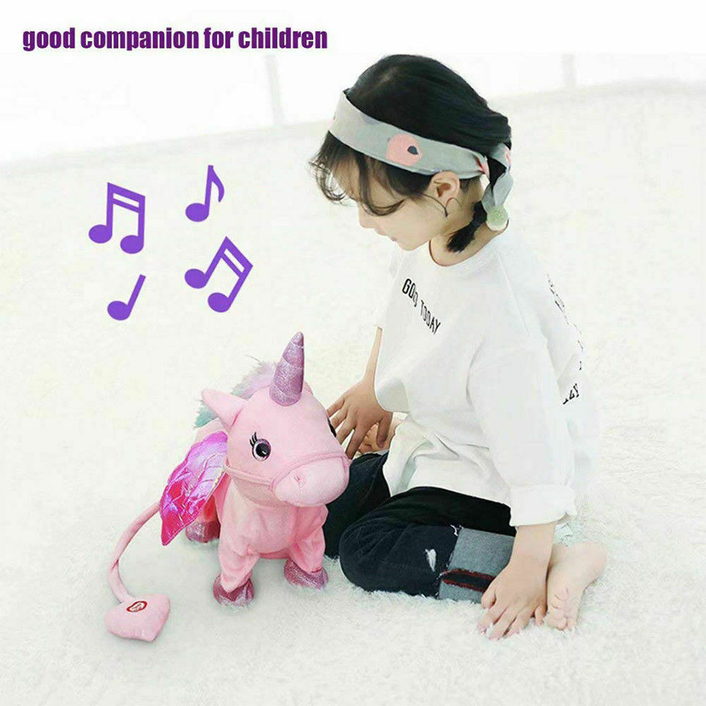 walking and singing unicorn