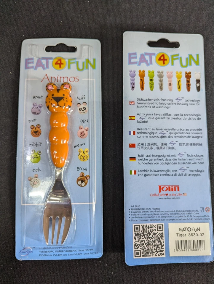 Horquillas Tiger Eat4Fun paquete de 12 Foto 2 de 2