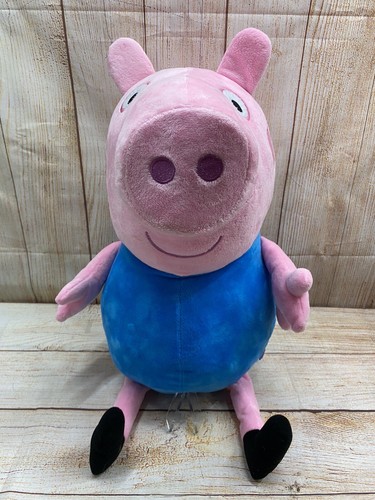 Peppa Pig and Brother George 26in Large Plush Bundle - Picture 3 of 15