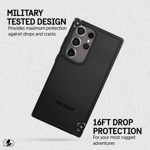 Véritable Pelican Housse de Protection Antichoc pour Samsung Galaxy S24 Ultra - Photo 3 sur 5