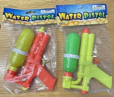 4 PCs 7" Water Gun, Water Gun for Kids, Water Squirt Gun Toy