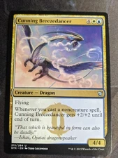 MTG Cunning Breezedancer Dragons of Tarkir Regular Uncommon Near Mint NM DTK