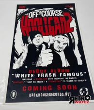 Off Course Hooligans Promo Poster 12x18” Str8jaket Horrorcore (hed) p.e.