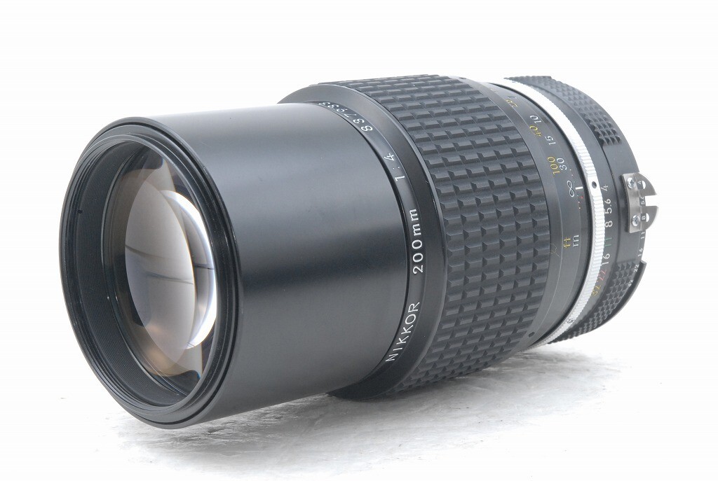 NIKKOR 200mm f/4 レンズ Read Nikon Nikkor 200mm f/4 f 4 Ai Lens *837938 | eBay
