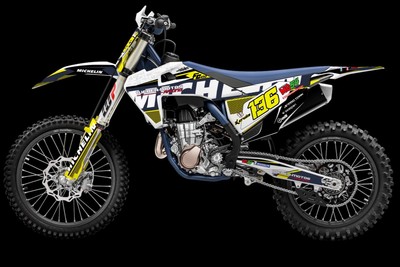MOTOCROSS DECORO HUSQVARNA TC FC FE TE 125 250 350 450 2014-2017