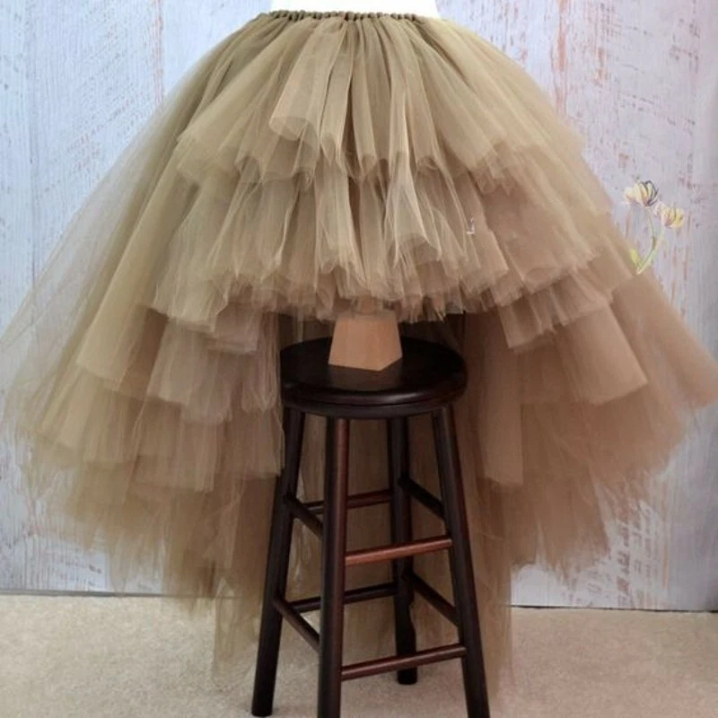 High low tulle skirt clearance vintage