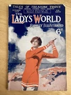 Antique The Lady`s World Fancy Magazine Vol 28 - 1925 ~ Nice Condition For Age