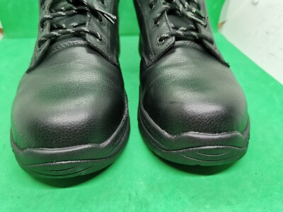 Hytest footrests XT Men\'s Steel Safety Toe black Leather work shoes K20030 9.5 M Hytest footrests XT Men main image 4