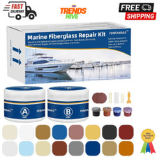 Fiberglass Boat Repair Kit Color Match , Gel Coat Repair Kit for Boats, Marine