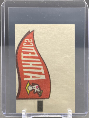 1966 TOPPS RUB-OFFS MLB Baseball #NNO Kansas City Athletics Team Pennant EX