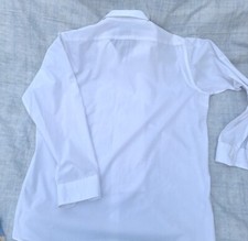 Tuxedo Shirt, White, Neil Allyn Tuxedo Shirt Large 36/37 Formal Wedding VGUC