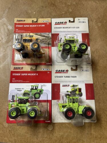 1/64 Ertl Case IH Steiger Lot Of 4