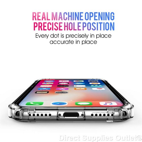 Clear Slim Case Cover For iPhone Shockproof XR X XS MAX 8 7 Plus TPU Transparent - Picture 4 of 12