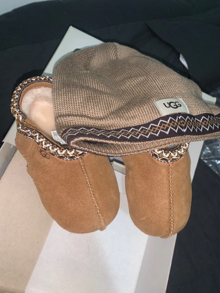 Ugg Baby Tasman & Ugh Gorro Talla 04/05 12-18 Meses Foto 4 de 4