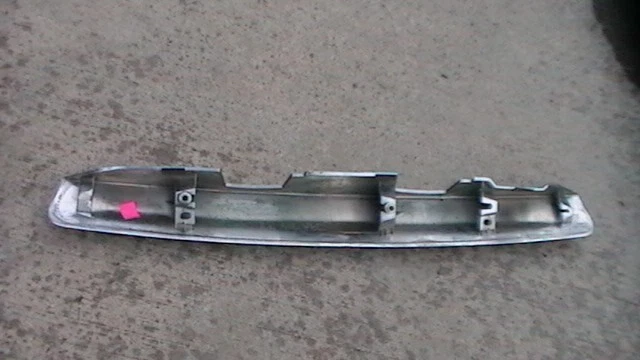 2007-2012 nissan altima sedan rear trunk lid chrome trim panel finish molding - Imagem 4 de 4