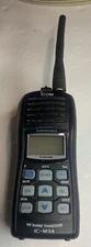 Icom IC-M34 VHF Marine Radio Transceiver Waterproof & Floats  -NO CHARGER -