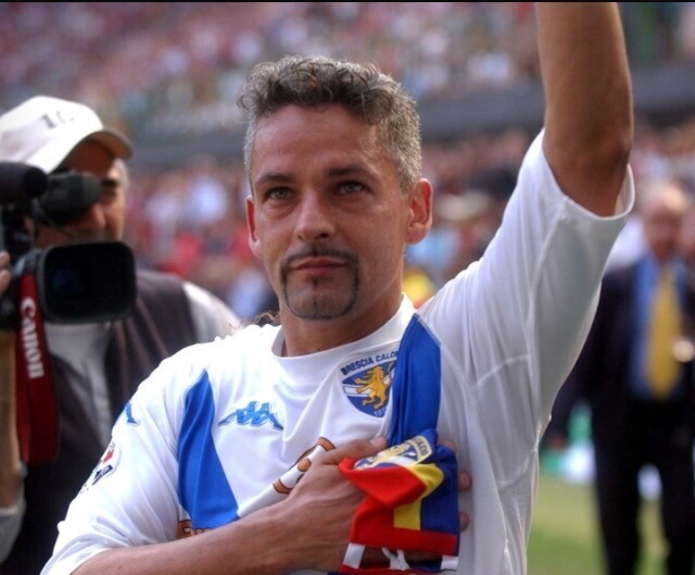 Shirt BRESCIA 2003 2004 ROBERTO BAGGIO 10 Last Match THANK