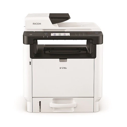RICOH SP 3710SF DUPLEX NETWORK USB AIO FAST 30PPM A4 MONO LASER PRINTER COPIER - Image 4 of 4