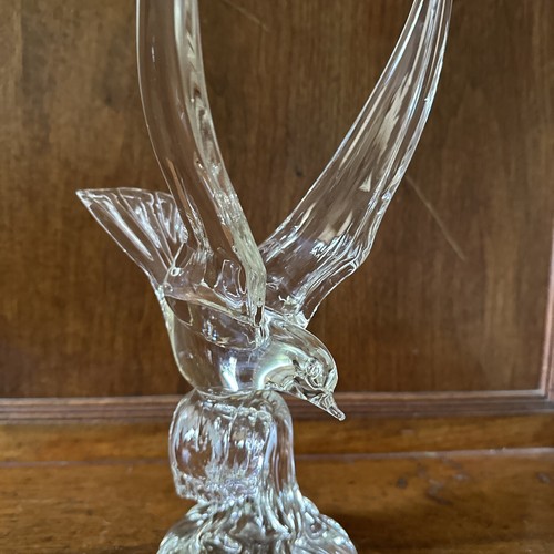 LG Murano Italian Hand Blown seagull glass sculpture 15.2" Sea/beach nautical - Picture 5 of 13