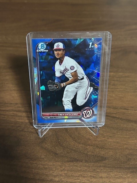 2022 Bowman Chrome Sapphire Edition - Trey Lipscomb 1st Bowman - #BDC-197
