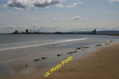 Photo 6x4 Teesmouth industries, from North Gare Sands Seaton Carew On the c2015